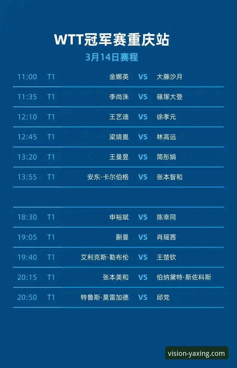 从亚星平台观赛视角，解读WTT重庆赛的青春风暴与实用观赛技巧